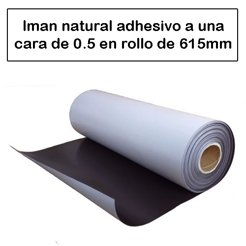 IMAN FLEXIBLE NATURAL ADHESIVO 0,75 mm